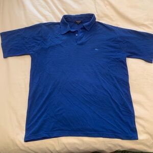 Vintage Burberry Polo Shirt Men Size Medium